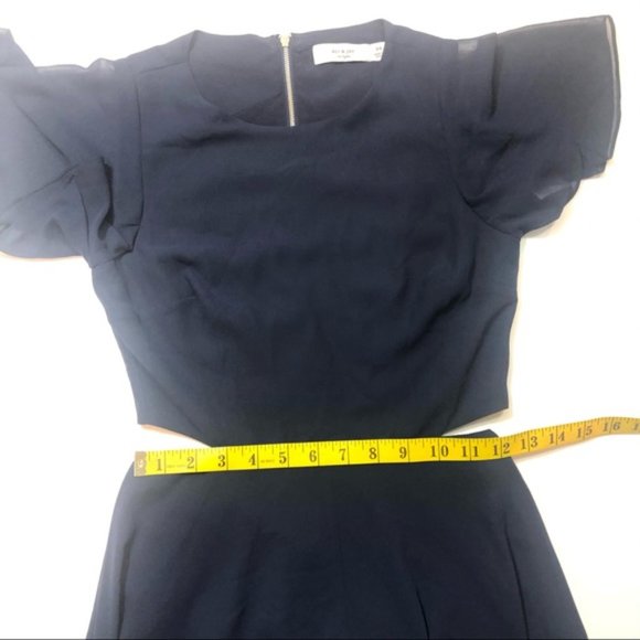 Ali & Jay Blue Cut Out Maxi Dress - Picture 2 of 7